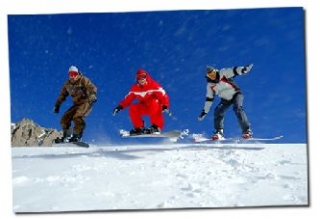 Snowboard les Orres